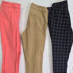 Old Navy Skinny Pixie Pant Lot of 3 6 Tall